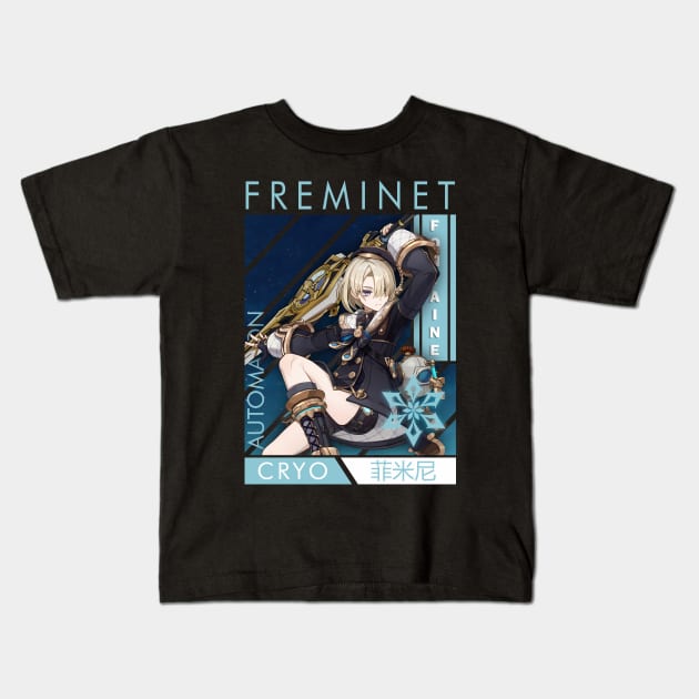Freminet Kids T-Shirt by Nifty Store